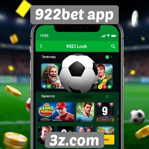 Principais jogos disponíveis no 922bet app