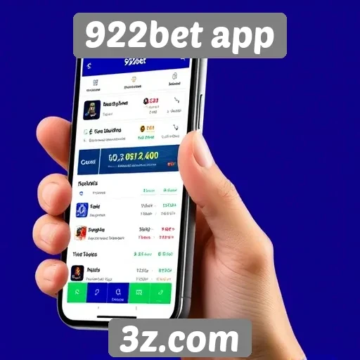 Análise da experiência do usuário no 922bet app